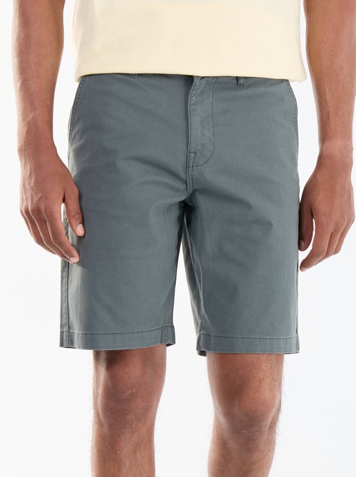 Bermuda chino uni - Kiabi Bermuda chino uni - Kiabi