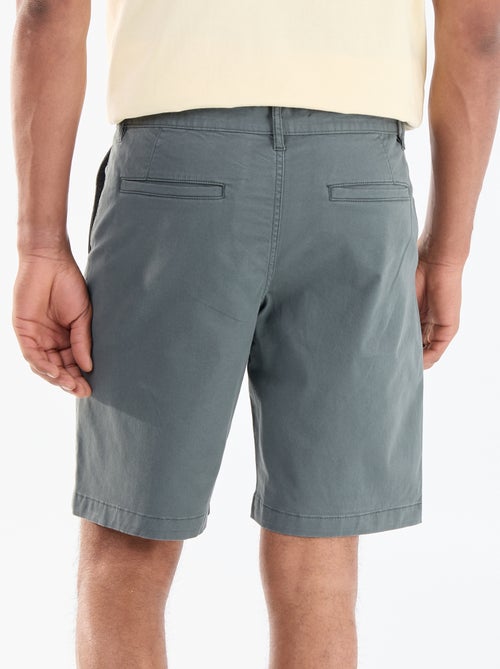 Bermuda chino uni - Kiabi Bermuda chino uni - Kiabi