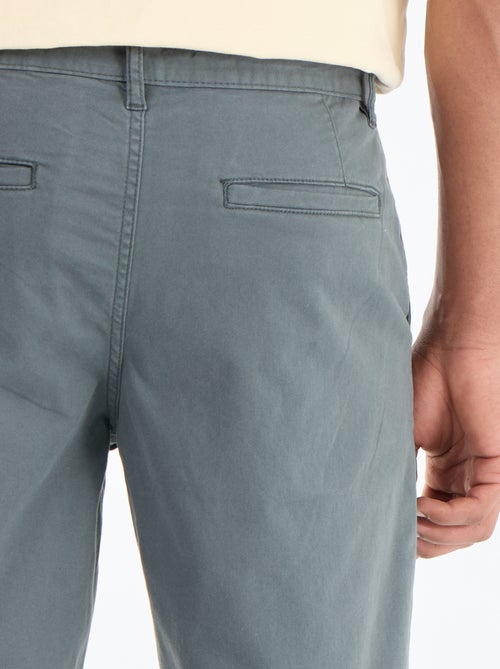 Bermuda chino uni - Kiabi Bermuda chino uni - Kiabi