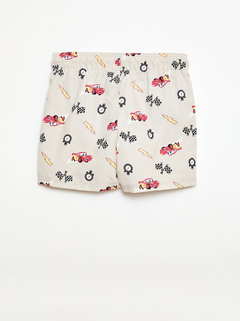 Bermuda de bain à motif 'Disney' Beige - Kiabi