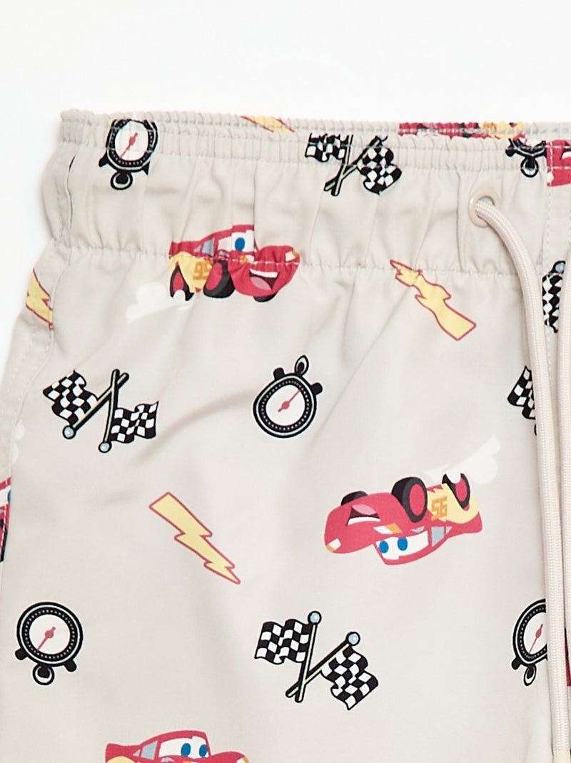 Bermuda de bain à motif 'Disney' Beige - Kiabi