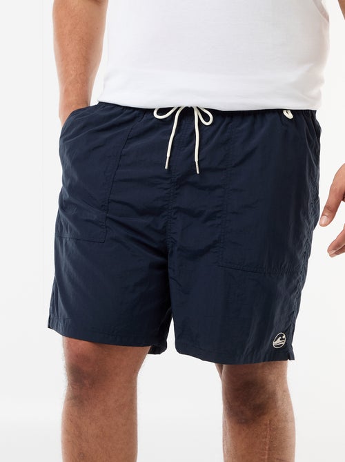 Bermuda de bain uni - Kiabi