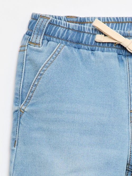 Bermuda en denim - Collection facile à enfiler - Kiabi