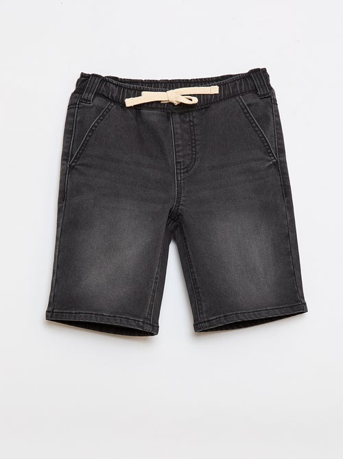 Bermuda en denim - Collection facile à enfiler - Kiabi