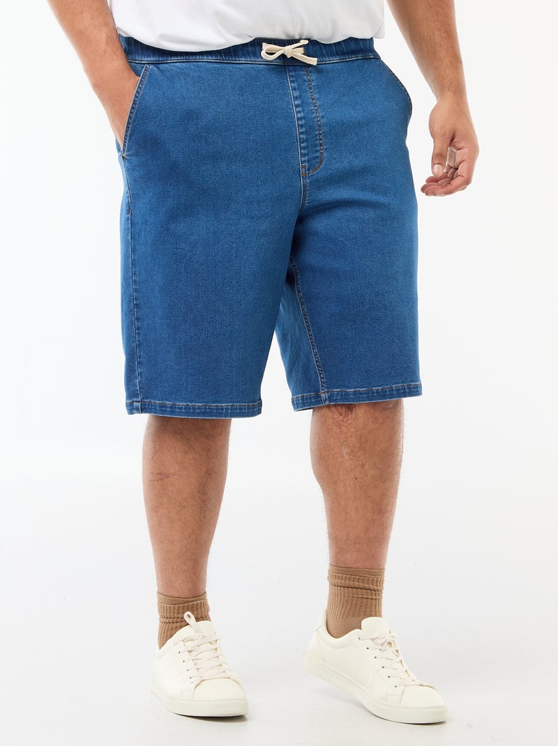 Bermuda en denim Bleu - Kiabi