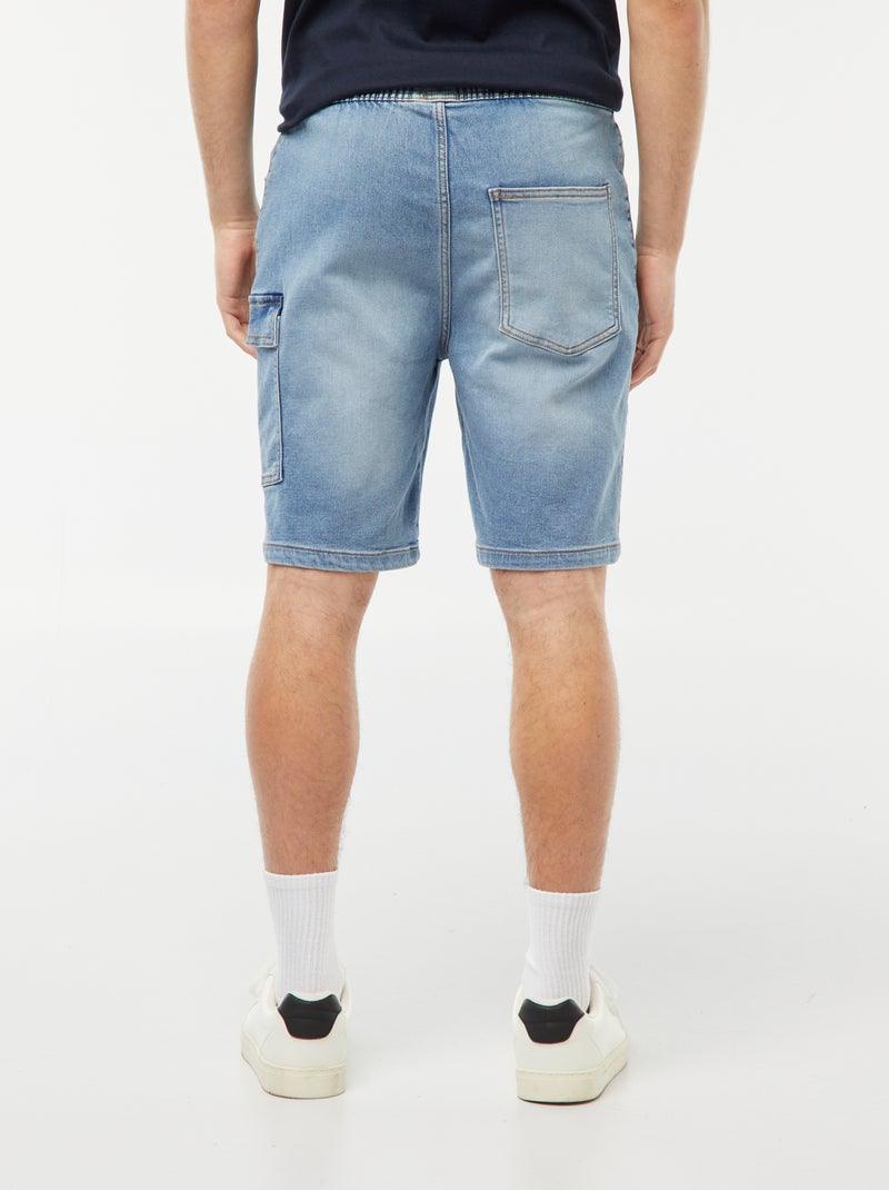 Bermuda en denim multi-poches Triple stone - Kiabi