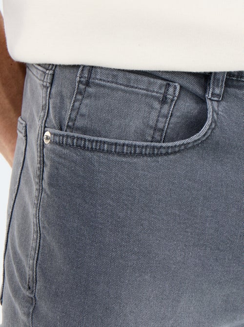 Bermuda en jean slim fit - Kiabi