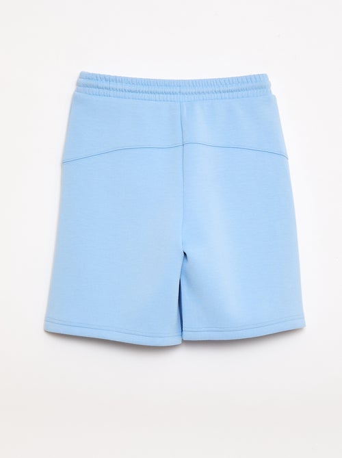 Bermuda en molleton avec poches zippées - Kiabi