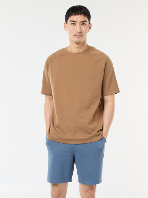 Bermuda en molleton léger - Kiabi