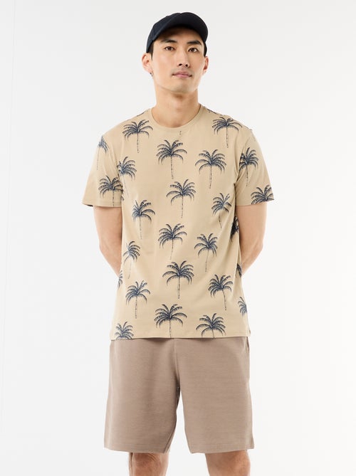 Bermuda en molleton léger (french-terry) - Kiabi