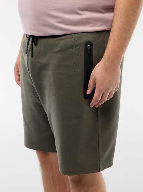 Bermuda en piqué de coton - Kiabi