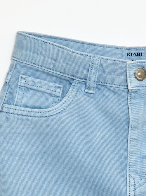 Bermuda en twill 5 poches - Kiabi