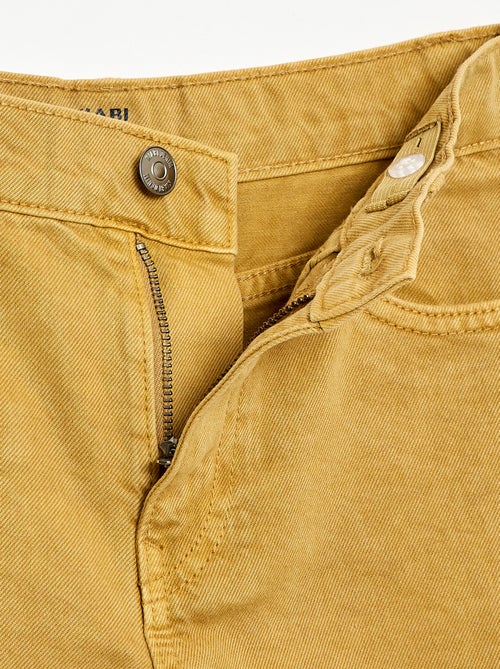 Bermuda en twill 5 poches - Kiabi