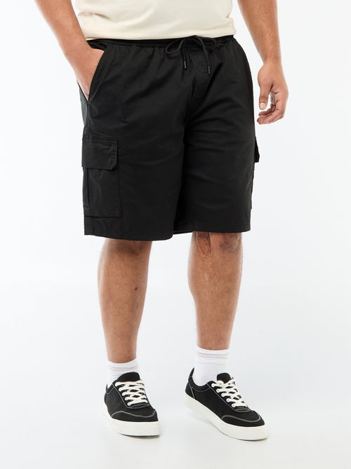 Bermuda en twill multipoches - Kiabi