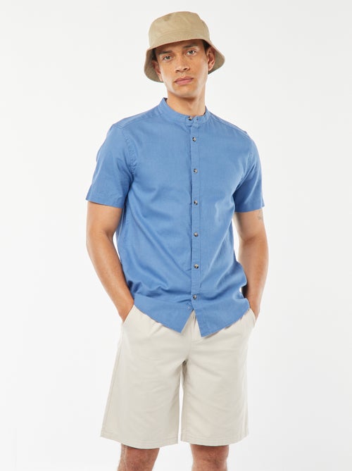 Bermuda en twill uni - Kiabi