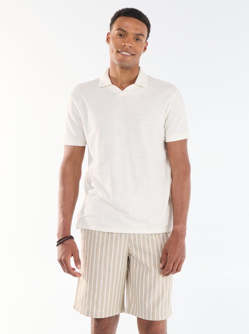 Bermuda in misto lino - Kiabi