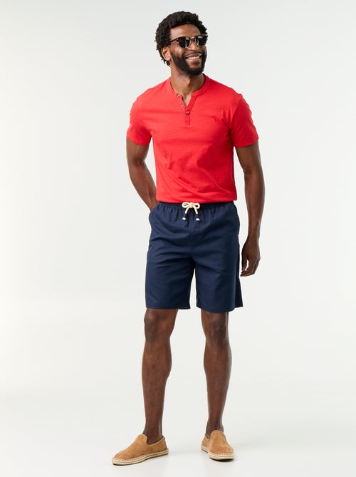 Bermuda in misto lino - Kiabi