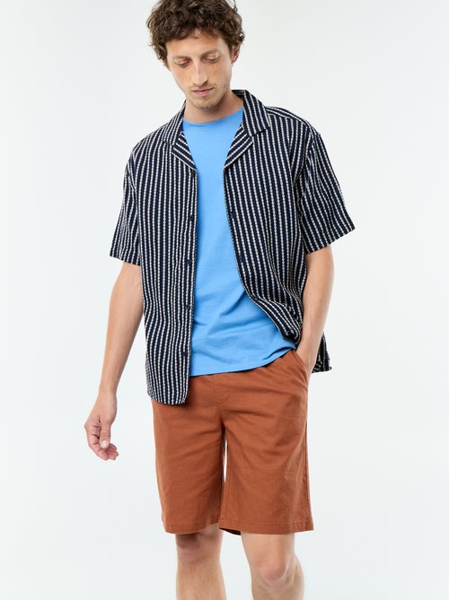 Bermuda in misto lino - Kiabi