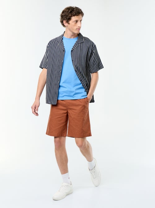Bermuda in misto lino - Kiabi