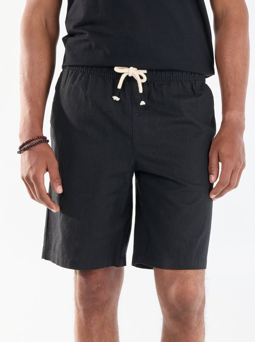 Bermuda in misto lino - Kiabi