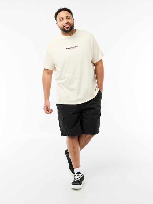 Bermuda in twill multitasche - Kiabi