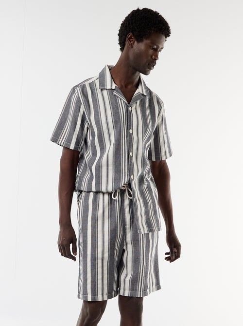 Bermuda léger avec cordons de serrage - Kiabi