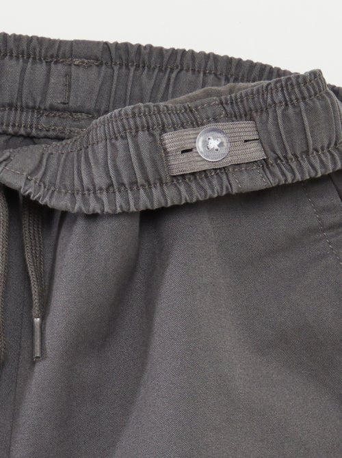 Bermuda type chino uni - Kiabi