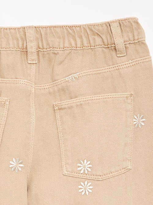 Bestickte Jeanshose - Kiabi