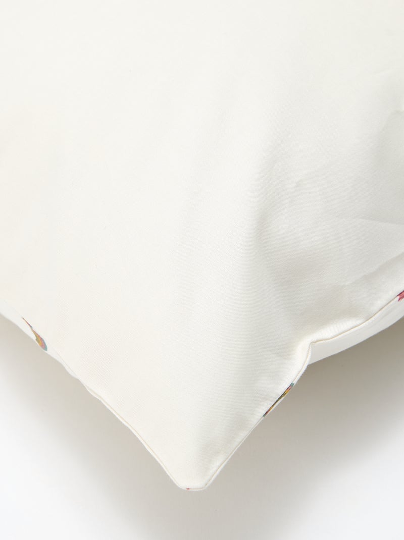 Bettwäsche-Set Duvetbezug (140 x 200 cm) + Kissenbezug - 2-teilig Beige - Kiabi