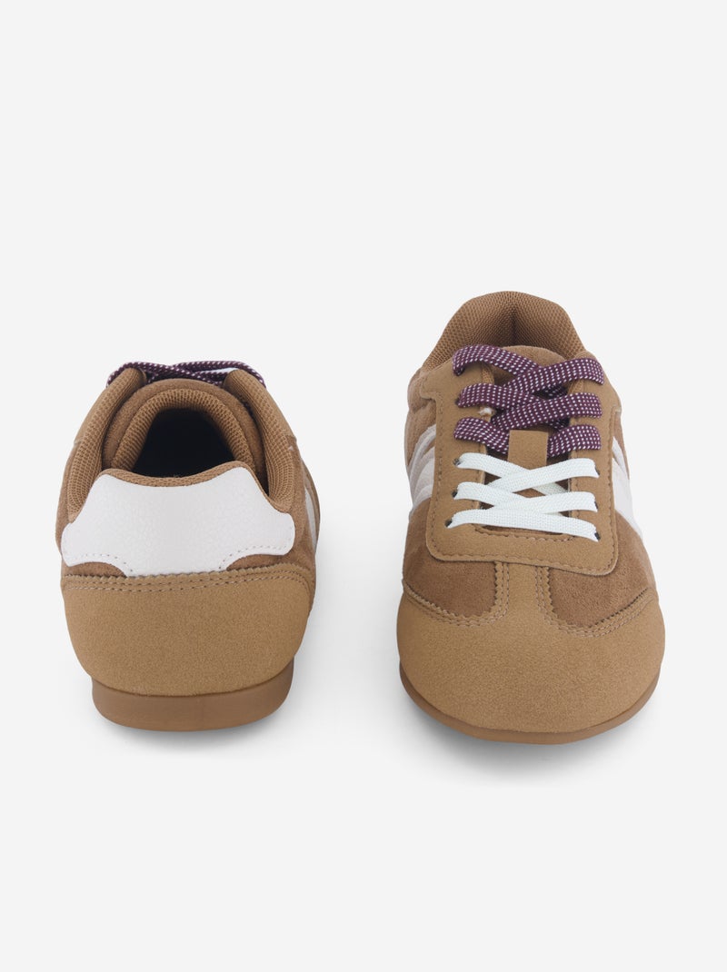 Bicolore Halbschuhe Beige - Kiabi