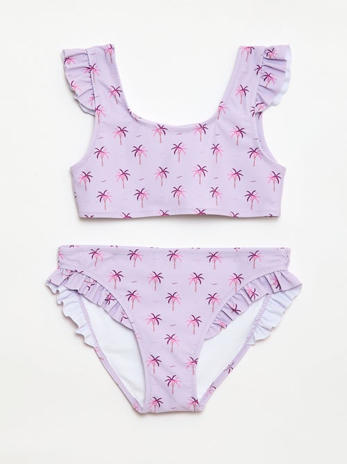 Bikini mit Allover-Muster – 2-teilig - Kiabi