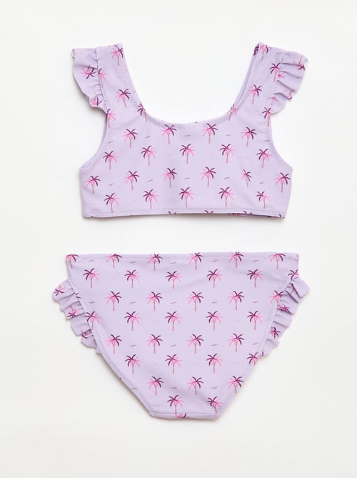 Bikini mit Allover-Muster – 2-teilig - Kiabi