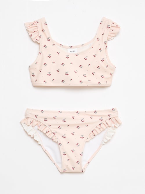 Bikini mit Allover-Muster – 2-teilig - Kiabi