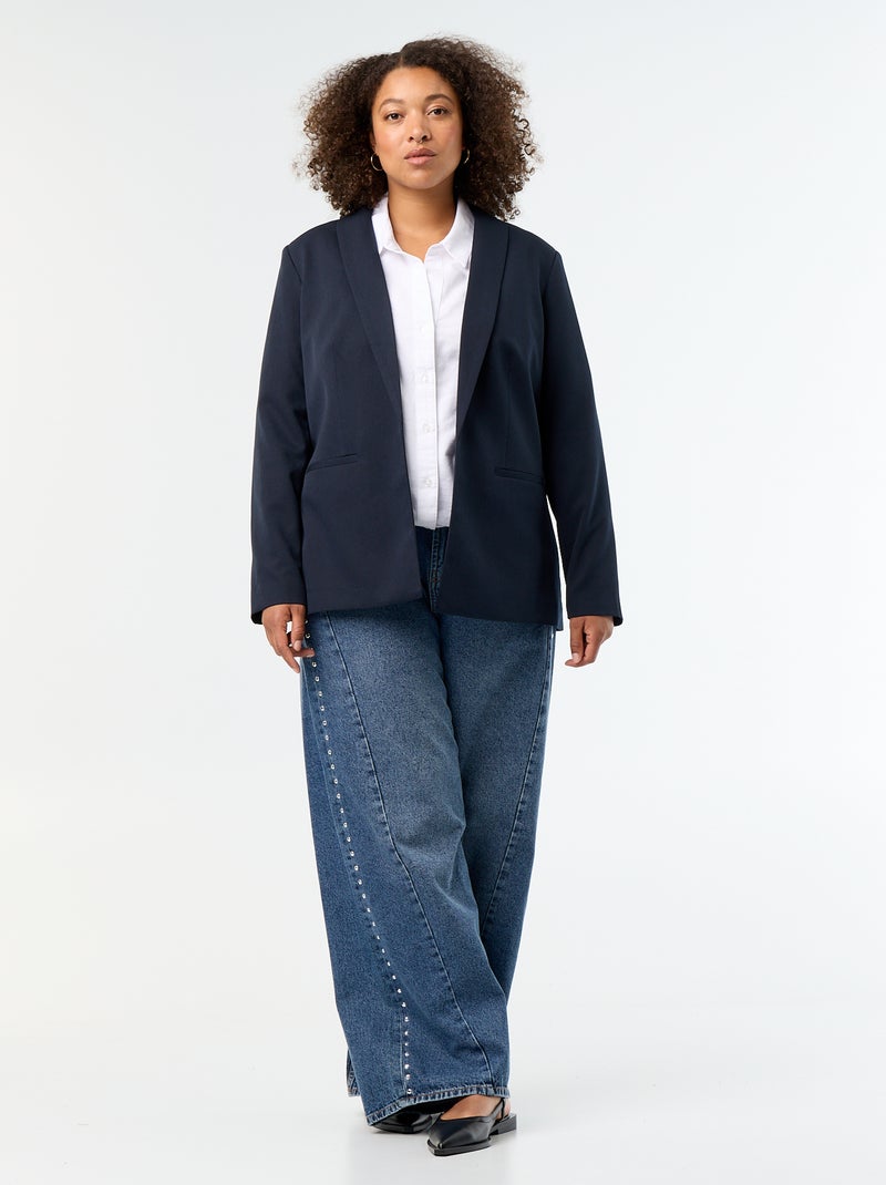 Blazer lungo Blu - Kiabi