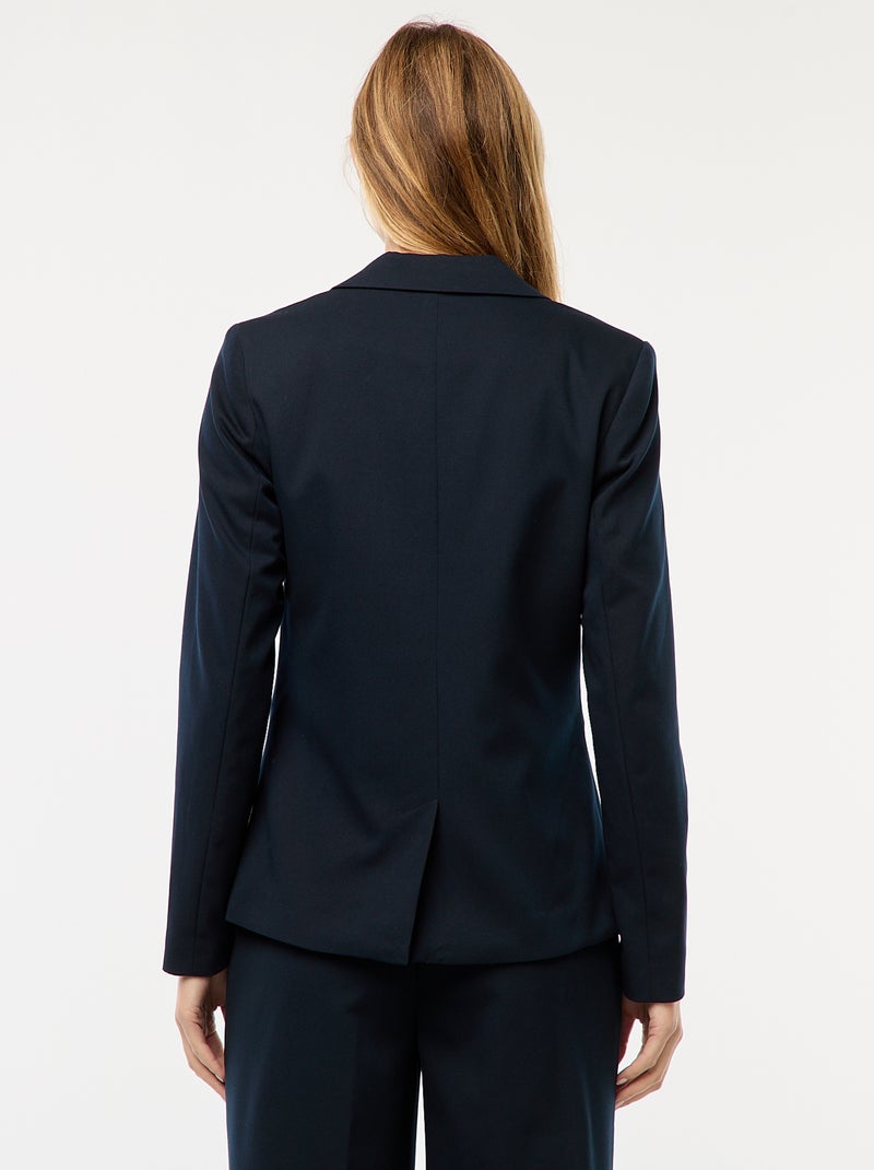 Blazer mit langen Ärmeln Blau - Kiabi