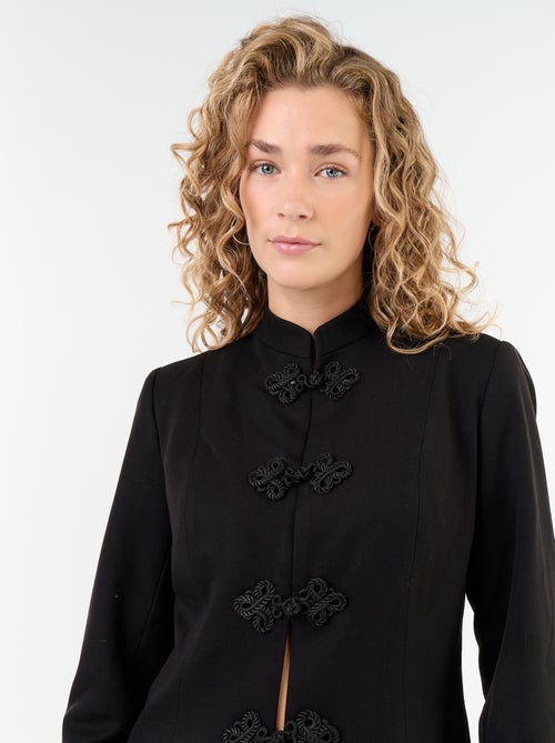 Blazer mit Mandarinverschluss-Detail - Kiabi