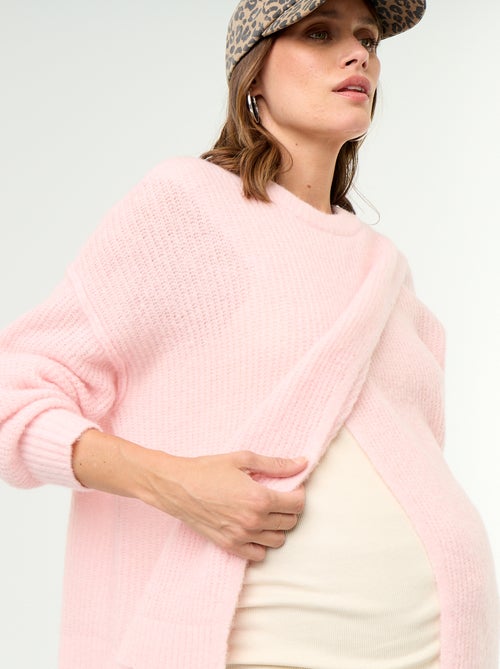 Blended Wool Nursing Sweater - Kiabi