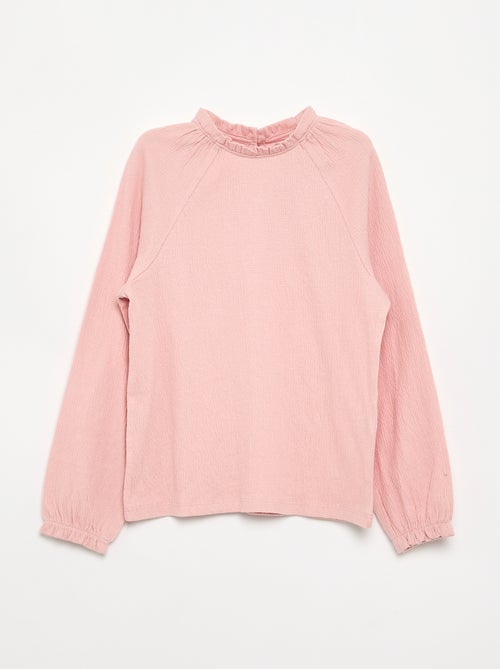 Blouse-effect shirt - Kiabi