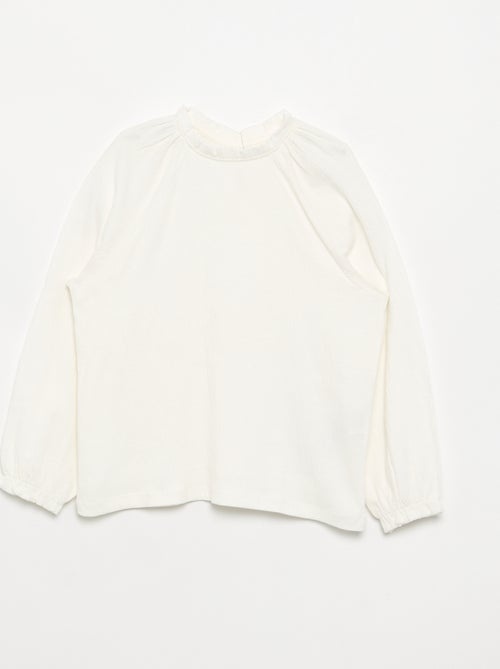 Blouse-effect shirt - Kiabi