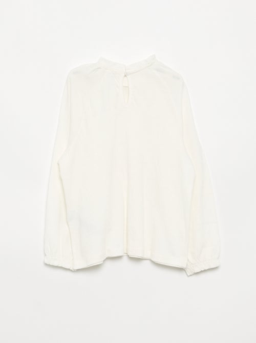 Blouse-effect shirt - Kiabi