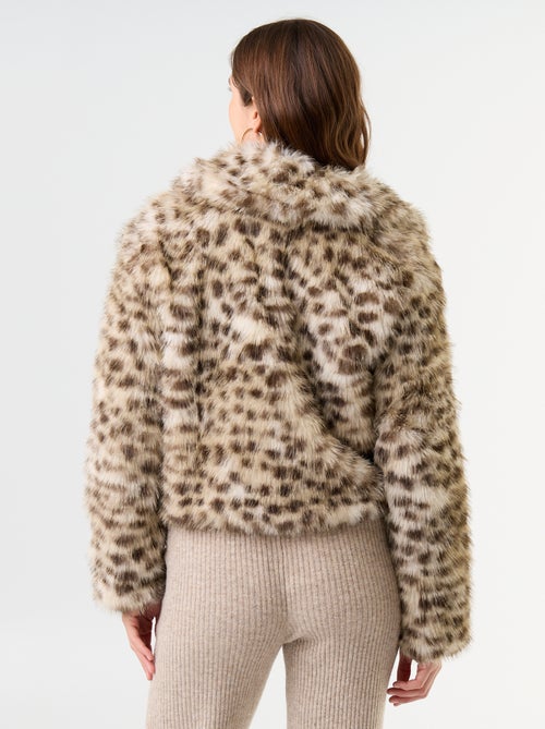 Blouson aus Kunstpelz - Kiabi