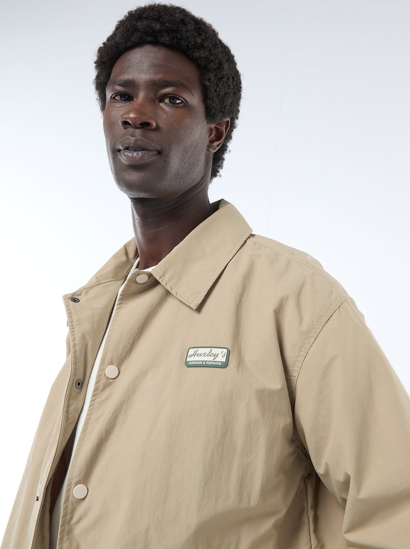 Blouson aviateur Beige - Kiabi