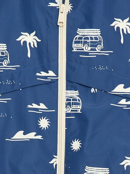 Blouson coupe-vent à capuche à capuche - Kiabi