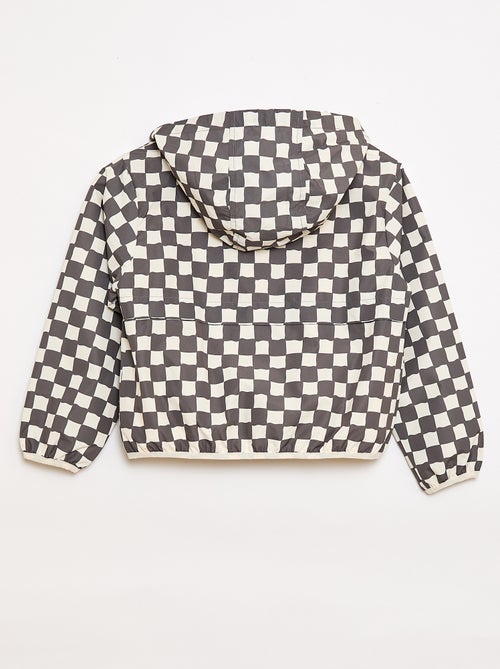 Blouson coupe-vent à capuche à capuche - Kiabi