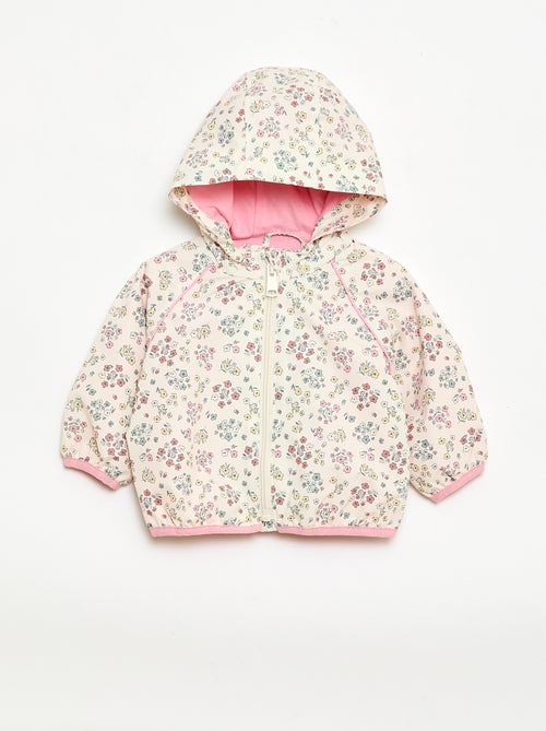 Blouson coupe-vent à capuche - Kiabi