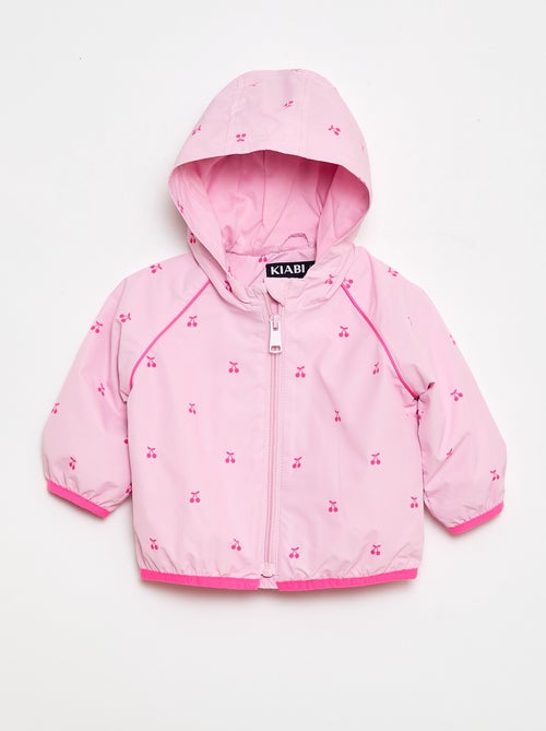Blouson coupe-vent à capuche - Kiabi