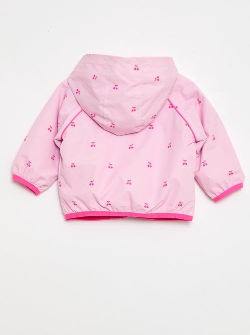 Blouson coupe-vent à capuche - Kiabi