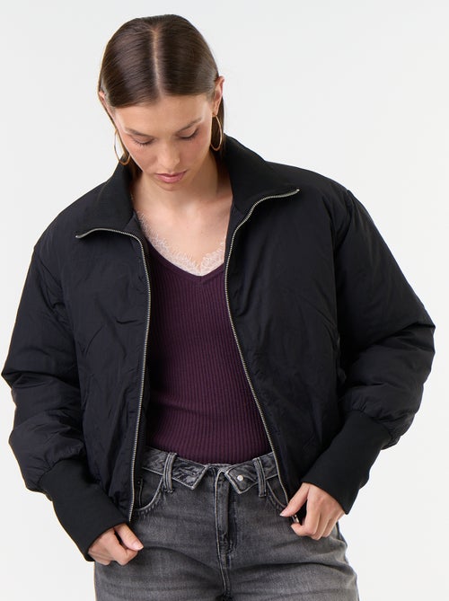 Blouson court forme boule - Kiabi