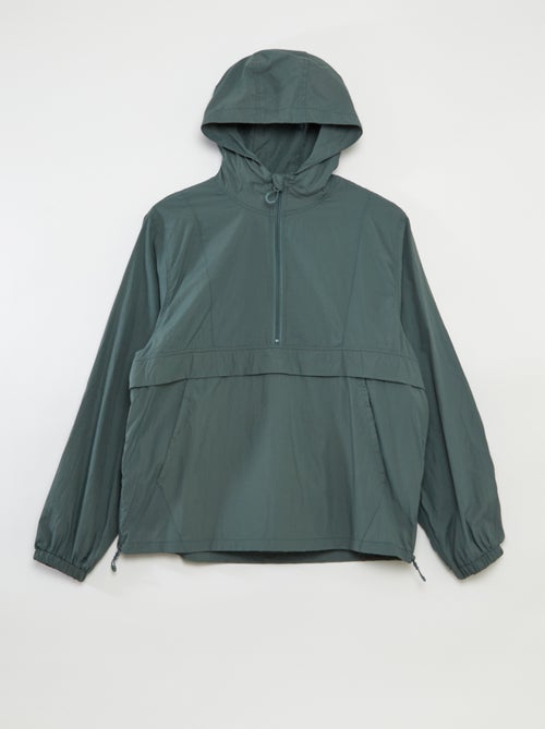 Blouson de pluie à capuche - collection facile à enfiler - Kiabi