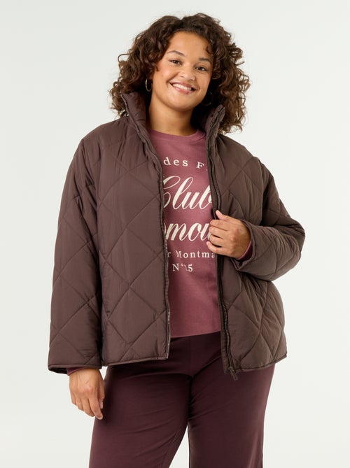 Blouson déperlant uni - Kiabi